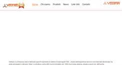 Desktop Screenshot of cnc-valmec.it